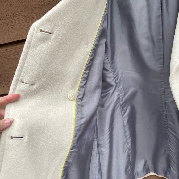 Calvin Klein Women's Ivory Peacoat - Picture 4 of 5